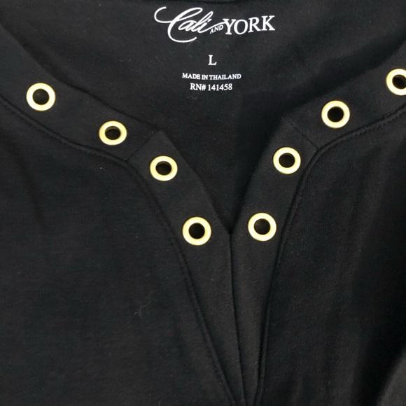 cali and york Tops New Not With Tag Eyelet Top Poshmark